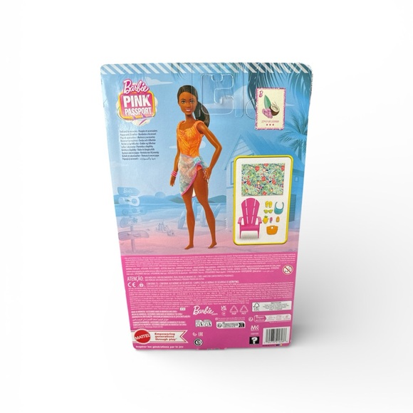 Out of Stock Limited Edition Barbie Pink Passport Doll with Accessories - Picture 2 of 3